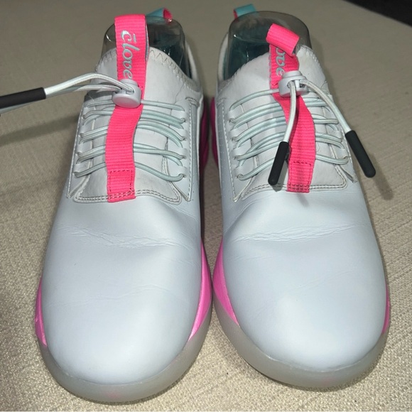 Clove Comfort Nursing / Healthcare Shoes Electron Rose Women size 7.5M Neon Pink - Picture 3 of 11